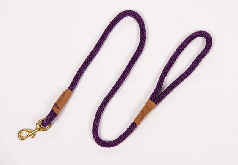 Ruff and Tumble Clip Lead - Heather
